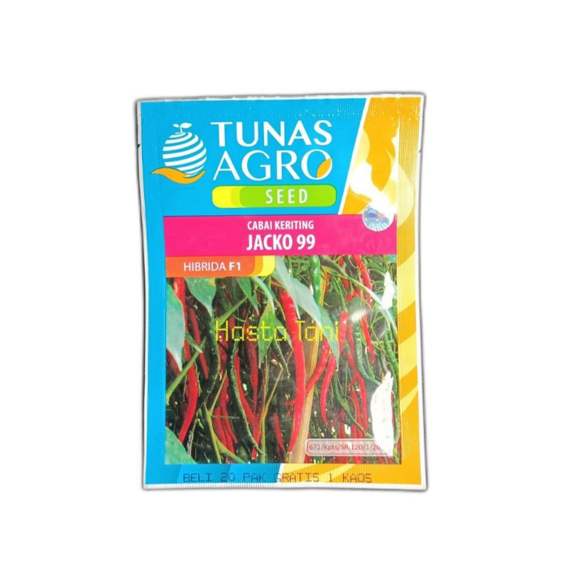 Benih Cabai Keriting JACKO 99 10Gr