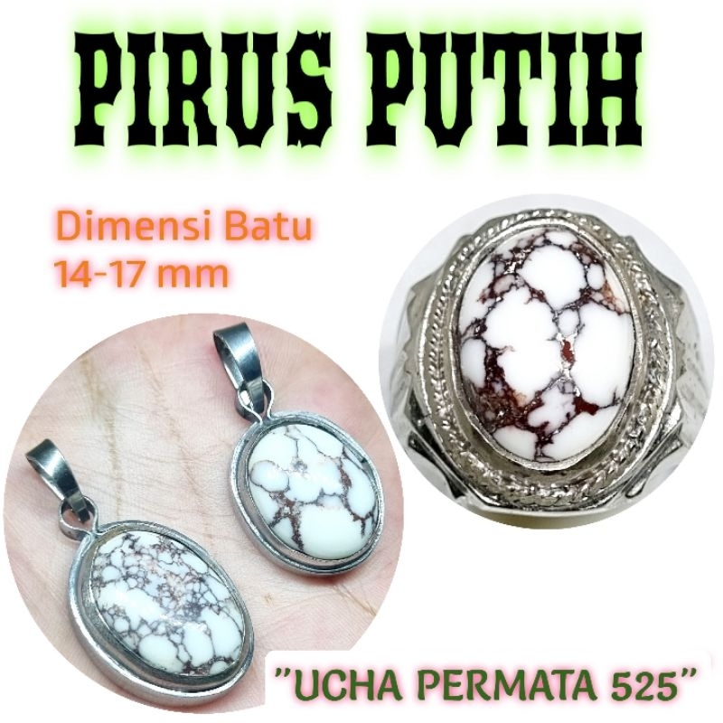 Cincin batu pirus asli original urat merah hitam ceplok kuro / pirus persia urat emas merah hitam / 