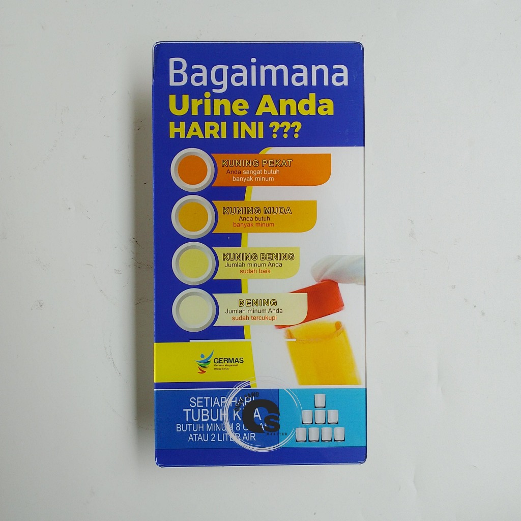 

Akrilik Bagaimana Urin Anda Hari Ini - Indikator Urine - Warna Urine