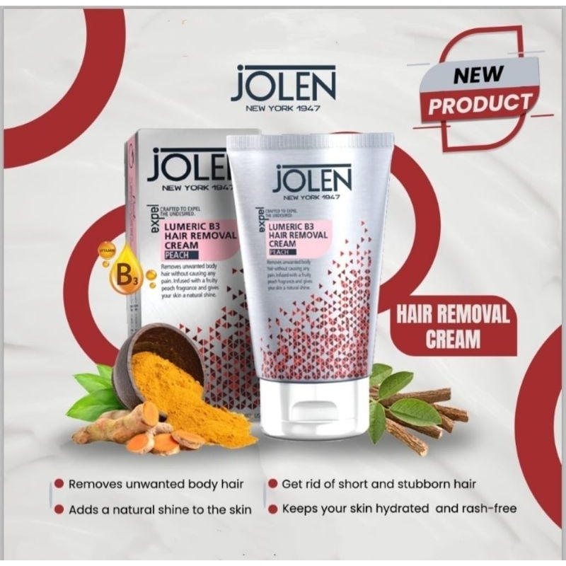 JOLEN New York Hair Removal Cream 50 G ( Peach)