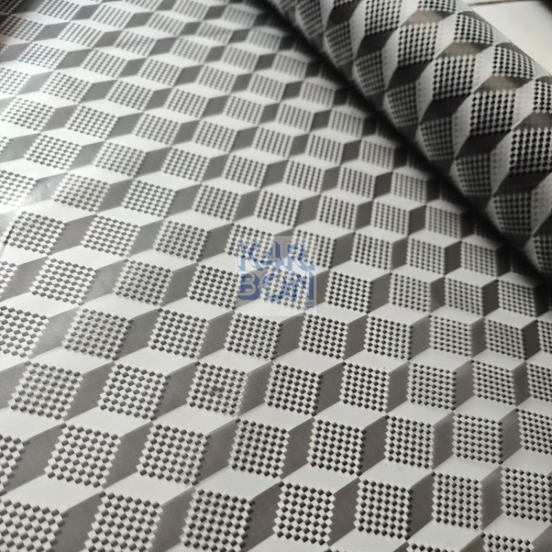 RB Carbon Celup WTP Motif Rubik Cube 3D uk 100x50cm