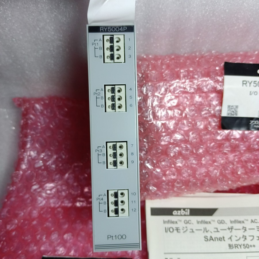 AZBIL RY5004P PT100 PLC DCS I/O MODULE AZBIL RY5004P0000-T AZBIL KCC-REM-A2B-B010 ORIGINAL YAMATAKE 