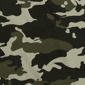 Stretch Camouflage BW Hijau Tua Army (Pronto Moda)