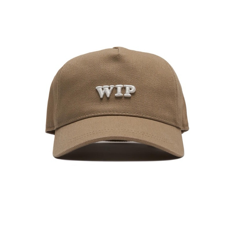 Carhartt WIP “WIP” Strapback Cap Leather/Wax (BNWT)