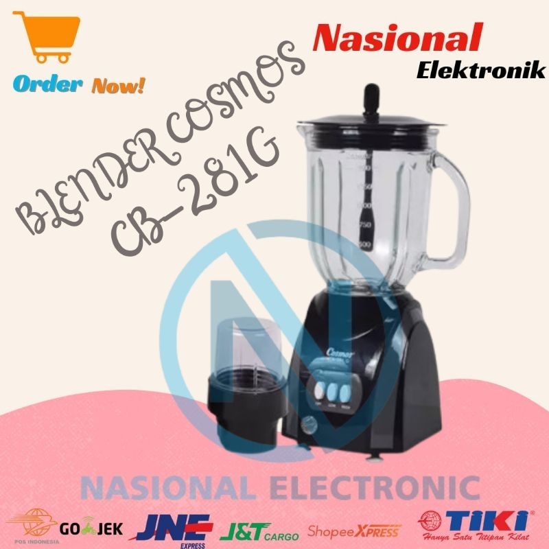 BLENDER COSMOS CB281G/MESIN PENGHALUS COSMOS CB-281G/COSMOS CB 281G/ BLENDER CB-281G/