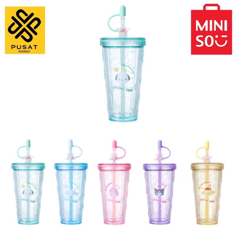 Miniso Sanrio Tumbler Botol Minum 420ml