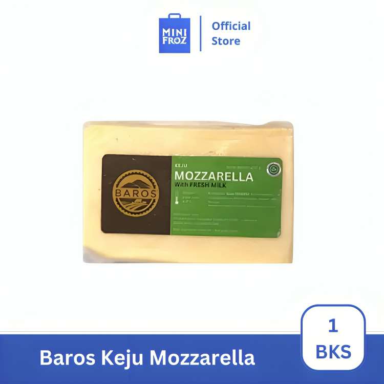 

Keju Mozarella Original Baros 250g