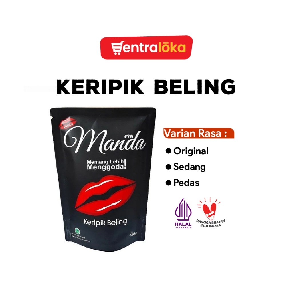 

Manda - Keripik Beling / Kaca 120g