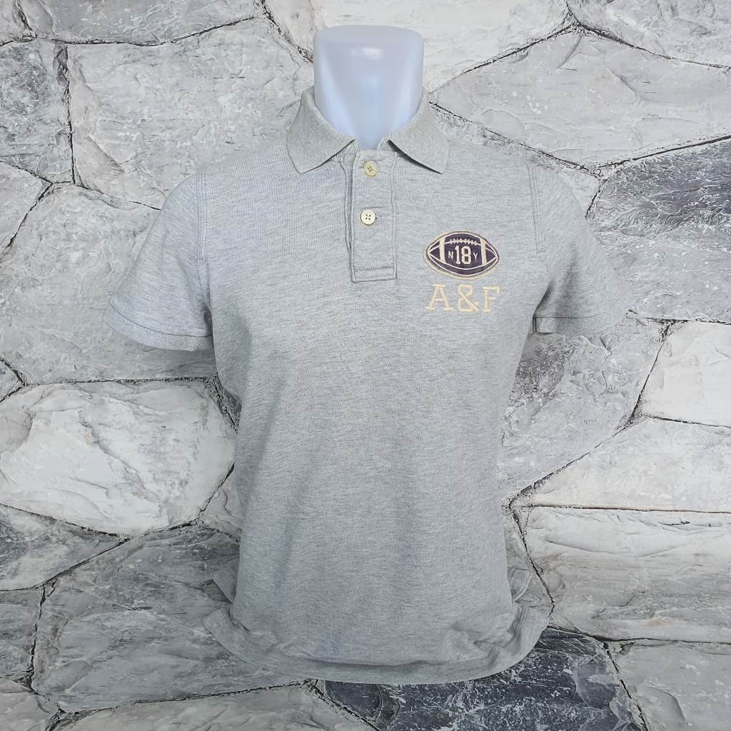 Baju Kaos Polo ABERCROMBIE & FITCH - Size S / LD 48 cm - Original - Second