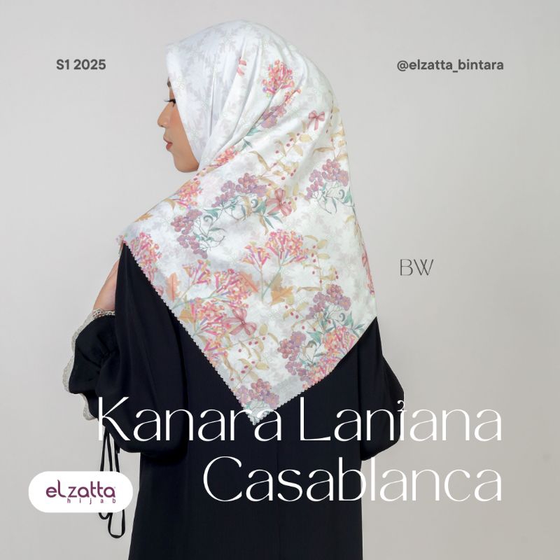 Scarf Premium Elzatta Kanara Lantana Casablanca