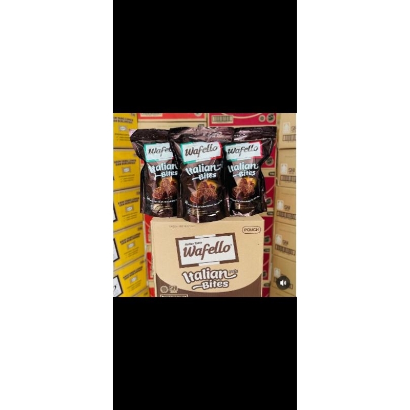 

wafello pouch isi 6 pouch per karton