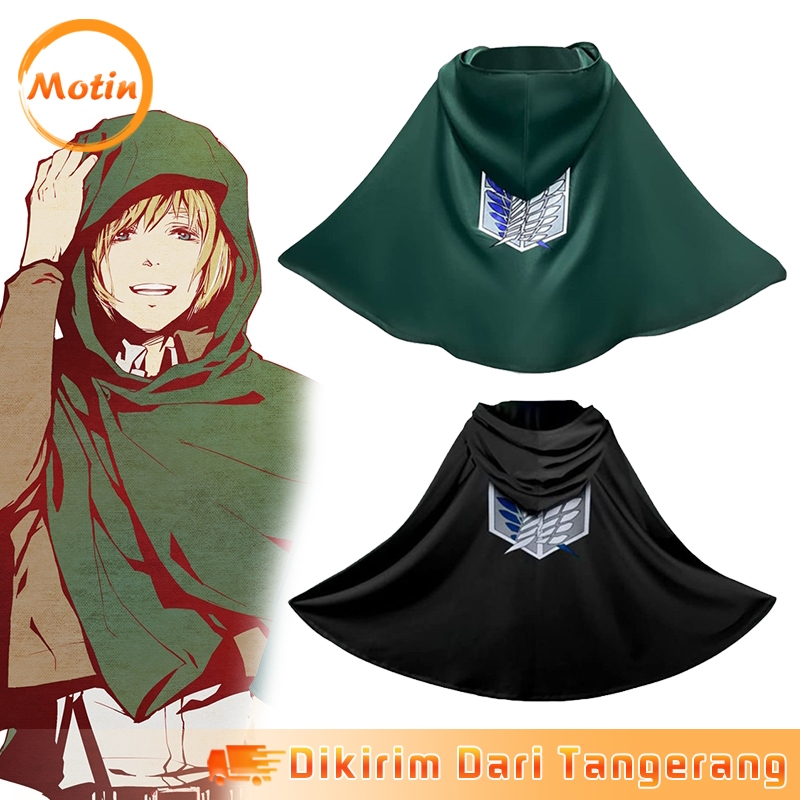 Jubah Attack On Titan Snk Dewasa 66cm Panjang Jubah Attack On Titan