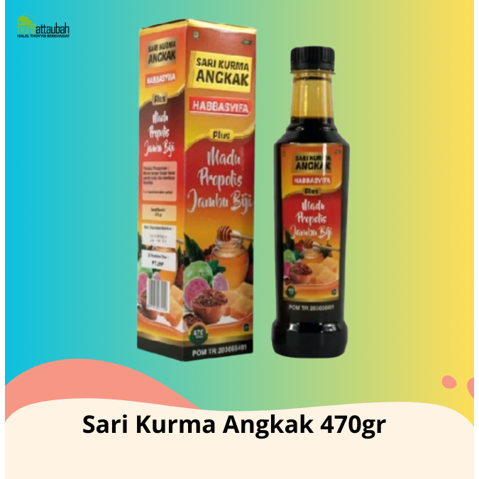 

Sari Kurma Angkak Madu Jambu Biji 470ml