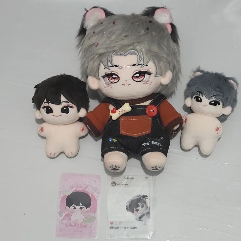 doll enhypen jay zongzong & sunghoon litte vampire 20 cm
