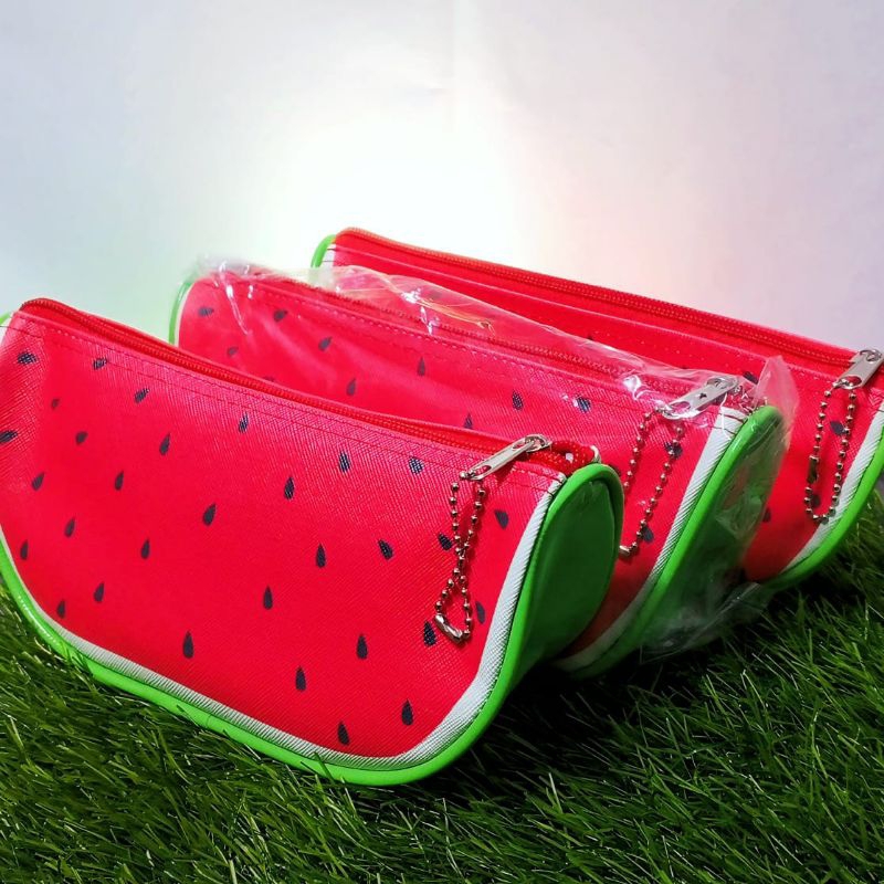 

Pouch makeup / Tempat pensil berbentuk semangka FREE GIFT
