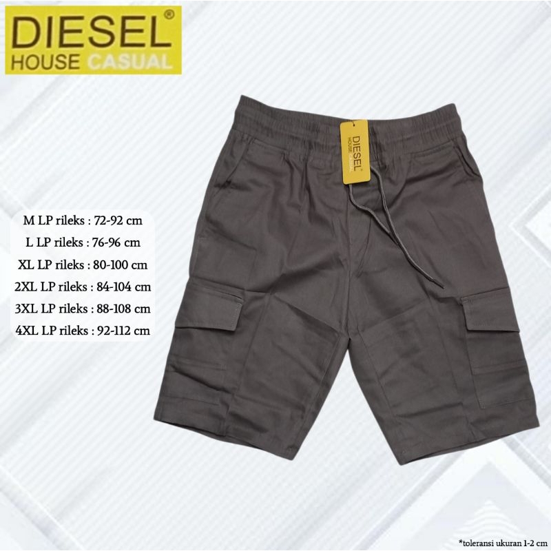 celana cargo pendek dewasa Diesel