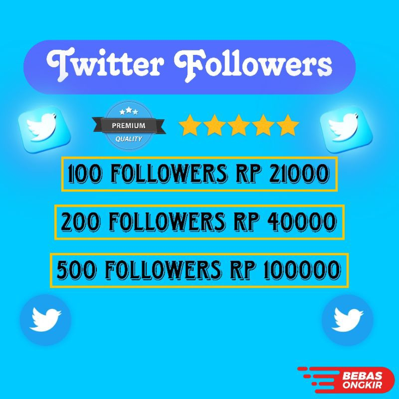 Twitter Followers permanen