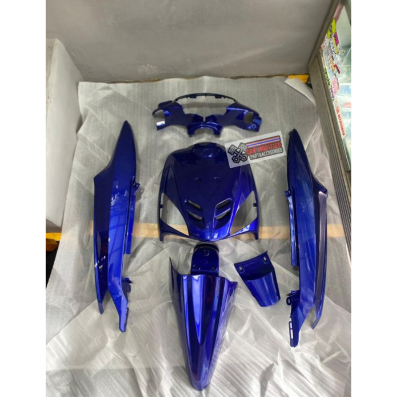 BODY MIO SPORTY BIRU ORIGINAL YAMAHA 5TL COVER BODY MIO SPORTY ORIGINAL