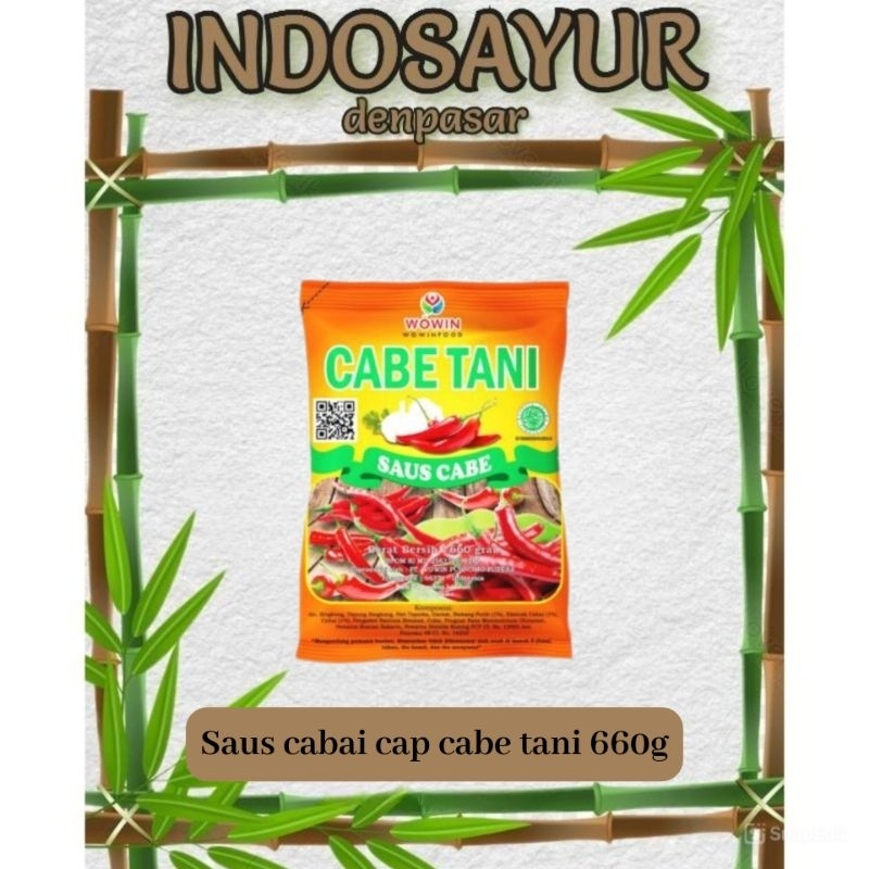 

saus cabe cap cabe tani 660g _ INDOSAYUR