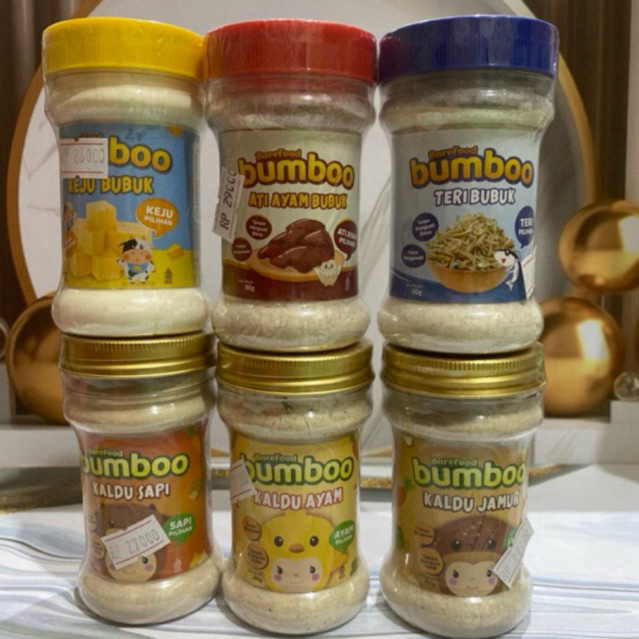 

BUMBOO kaldu MPASI Non MSG Tanpa Gula, Garam