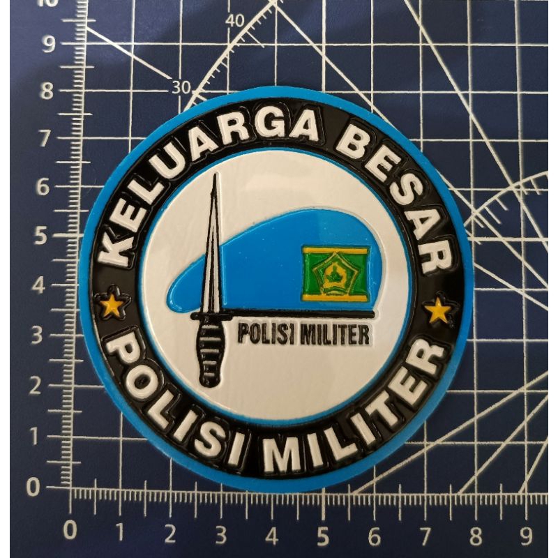 Stiker Embos POLISI MILITER