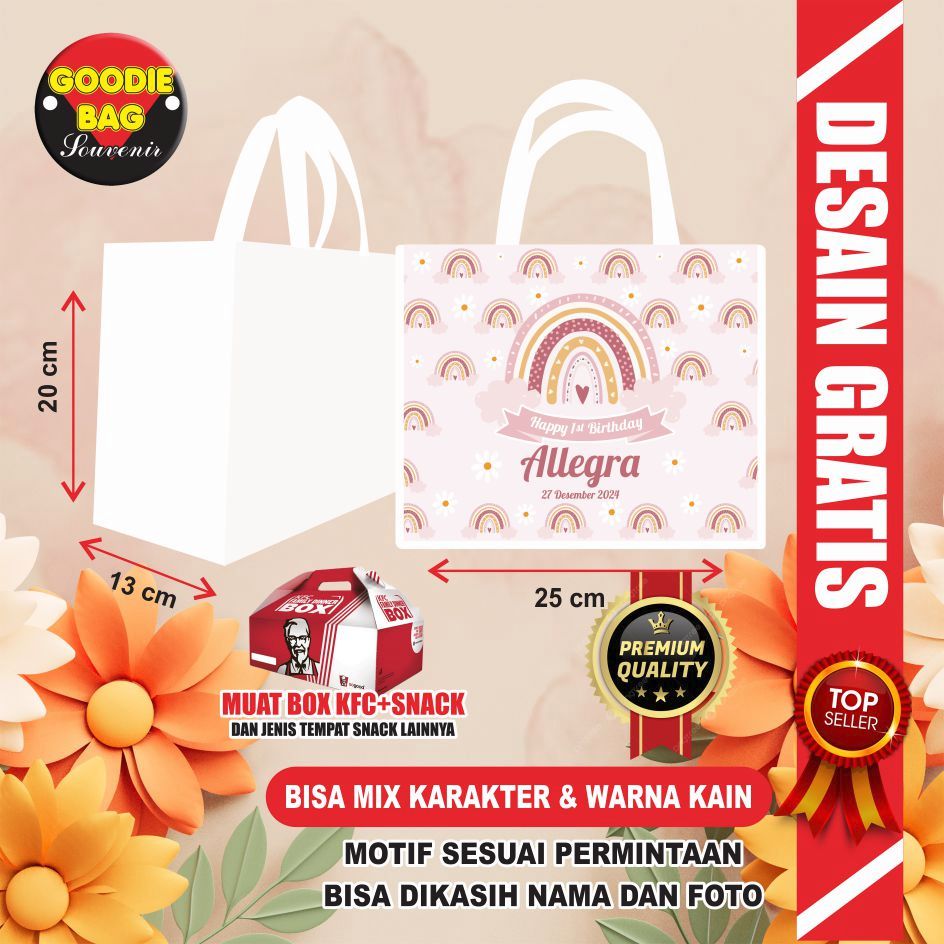 

tas ultah rainbow tas ulang tahun rainbow tas ultah anak rainbow tas ultah tas ulang tahun goodie bag ultah