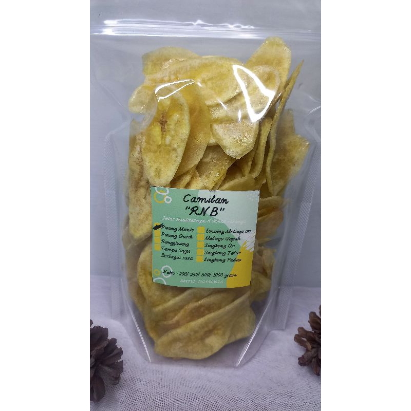 

Keripik pisang manis 1kg