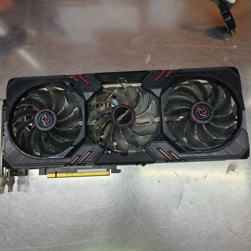 vga gpu asrock rx 6600xt phantom gaming oc 8gb rx6600xt