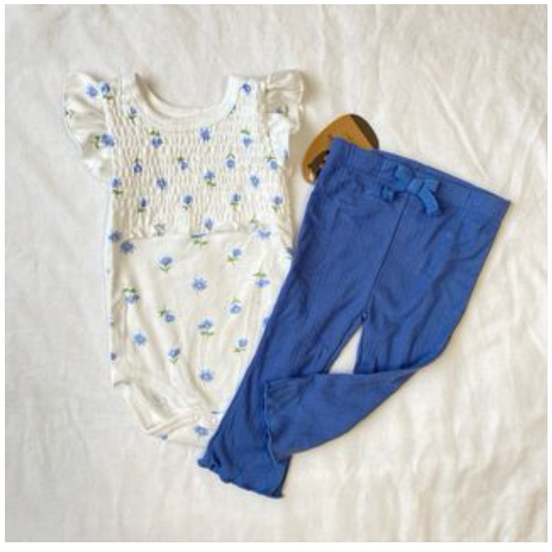 2in1 One Set Jumper & Celana Cutbray Rabbit Bear Anak Baby Girl / Bayi Perempuan