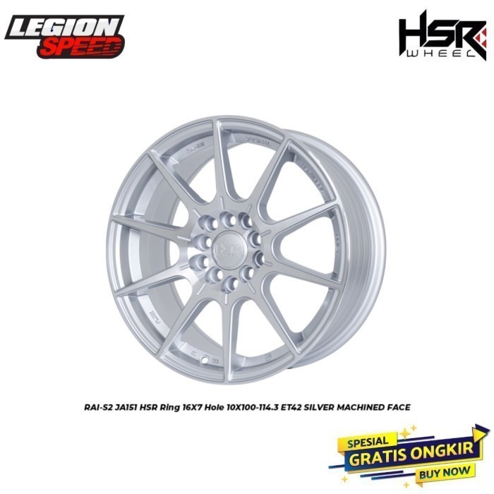 Ready Velg ring 16 HSR RAI S2 buat Altis Accord Sienta DLL