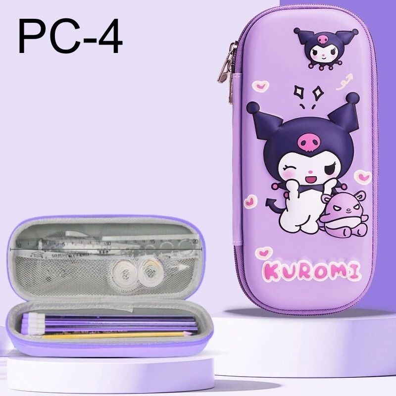 

Tempat Kotak Pensil Alat Tulis 3d Aestetik Timbul Motif Sanrio Kuromi Cinnamoroll My Melody Viral