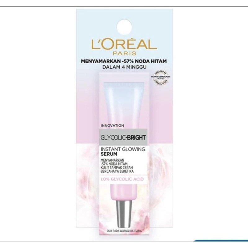 Loreal Instant Glowing Serum Glycolic-Bright 7.5mL