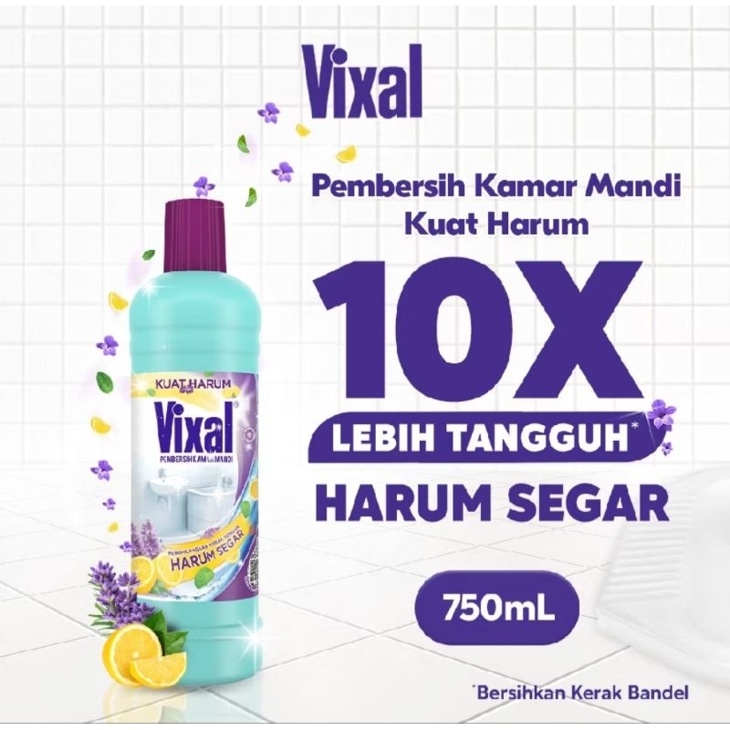 Vixal pembersih kamar mandi