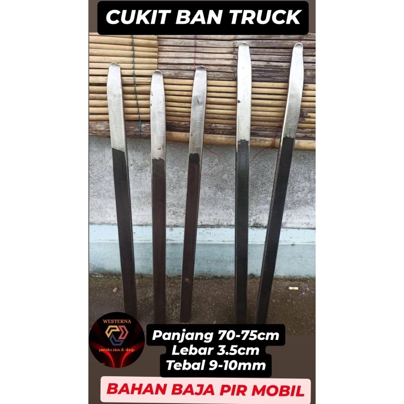 CUKIT BAN TRUCK, CUNGKIL BAN TRUCK PANJANG 70-75 cm BAHAN BAJA PIR MOBIL, CUNGKIL BAN TRUCK