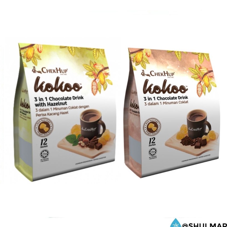 

Bonus Bubble CHEK HUP CHEKHUP KOKOO COKELAT COKLAT 3 IN 1 HOT CHOCOLATE DRINK INSTAN INSTANT WITH HAZELNUT 3IN1