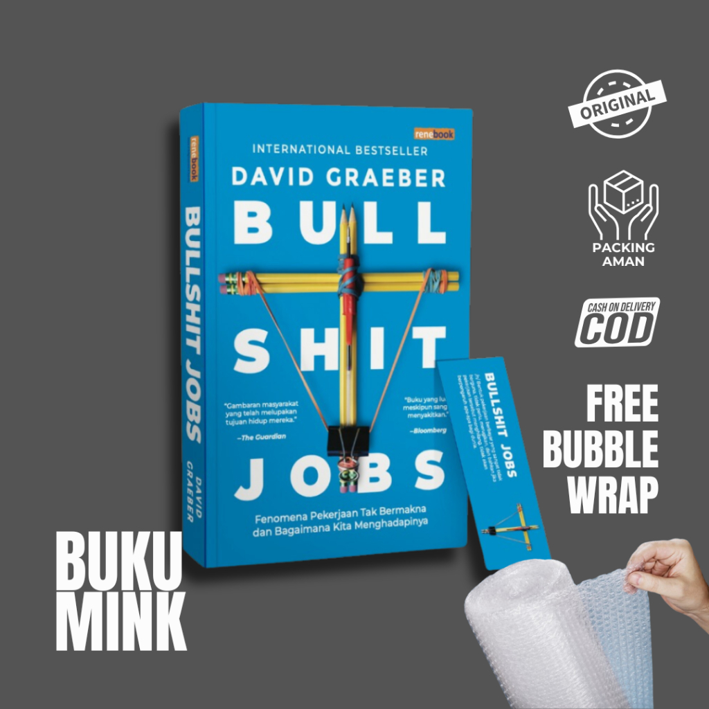 Buku Bullshit Jobs by David Graeber
