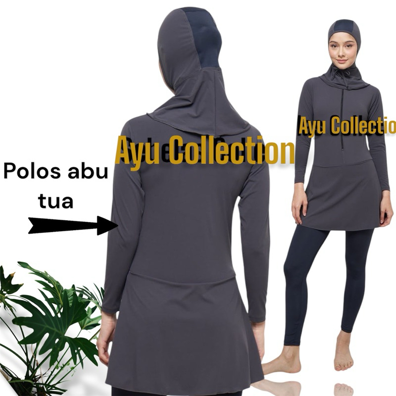 Baju renang muslimah dewasa.Baju renang muslimah