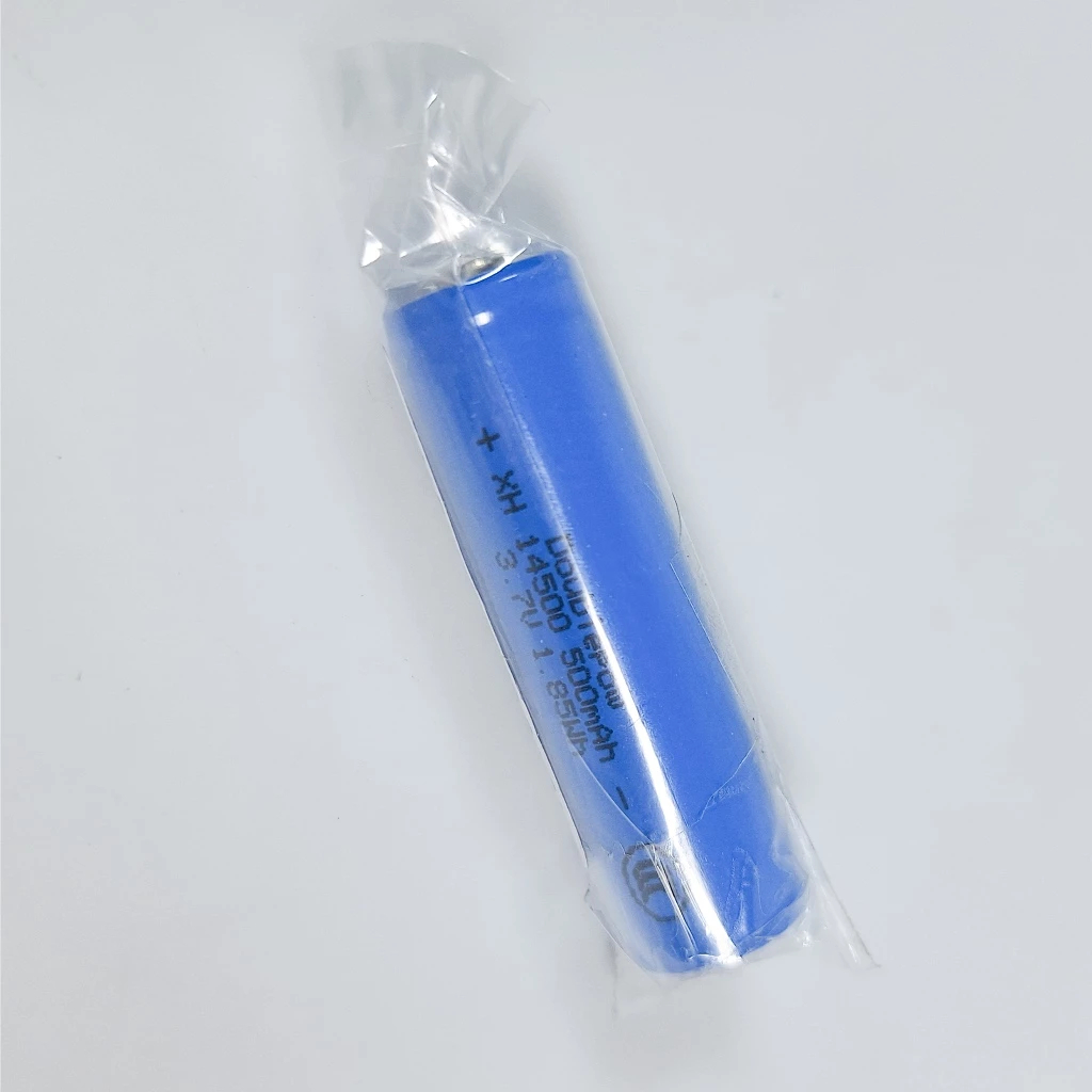 Baterai Rechargeable Li-Ion 14500 Kapasitas 500Mah 3.7V