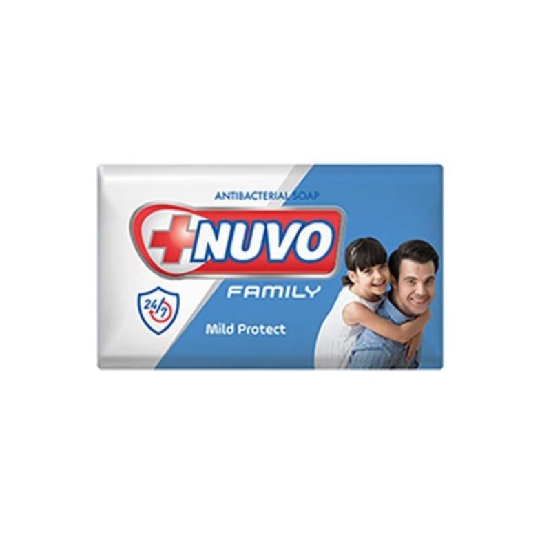 Sabun Batang Nuvo Family Biru 80 Gram