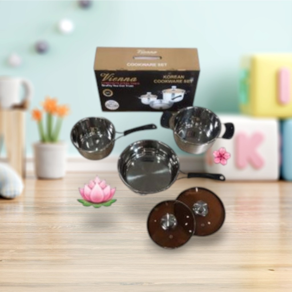 PANCI KOREA COOKWARE SET STANLISS