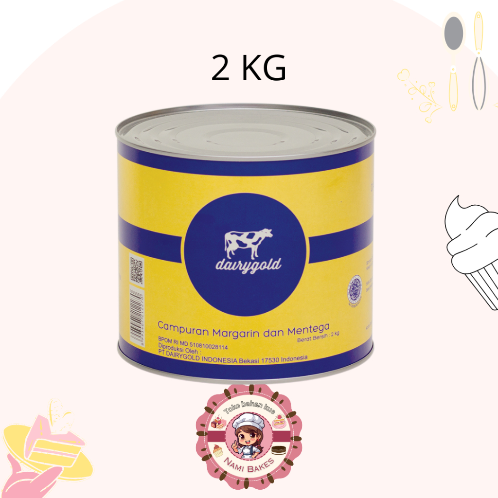 

Dairy Gold Butter Mentega 2000 gram / 2 kg