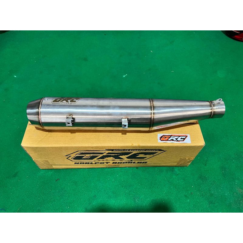 Standard Racing Supra X 125fi Silencer Only By GRC MUFFLER