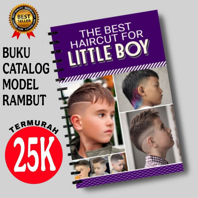 CATALOG MODEL RAMBUT - BUKU MODEL RAMBUT ANAK - POSTER BARBERSHOP