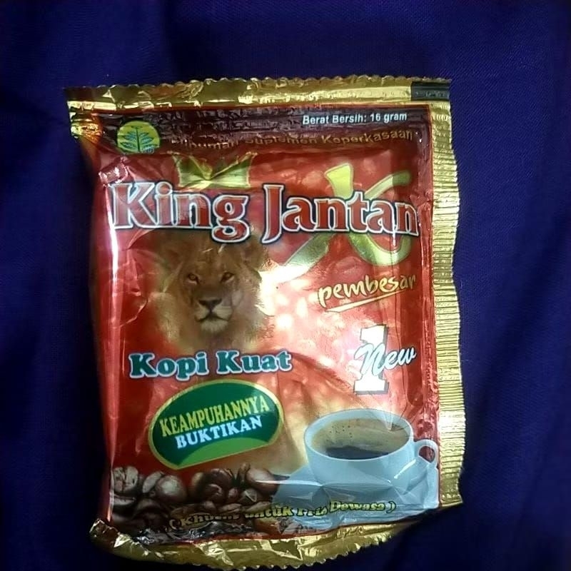 

ECERAN 1 SACHET KOPI KING RAJA COFFEE INSTAN MIX ORIGINAL