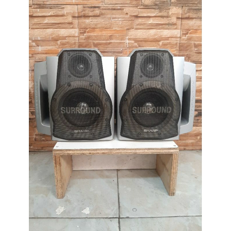 Speaker Pasif Sharp Simba 2way Copotan Tape Sharp Simba (Bekas)