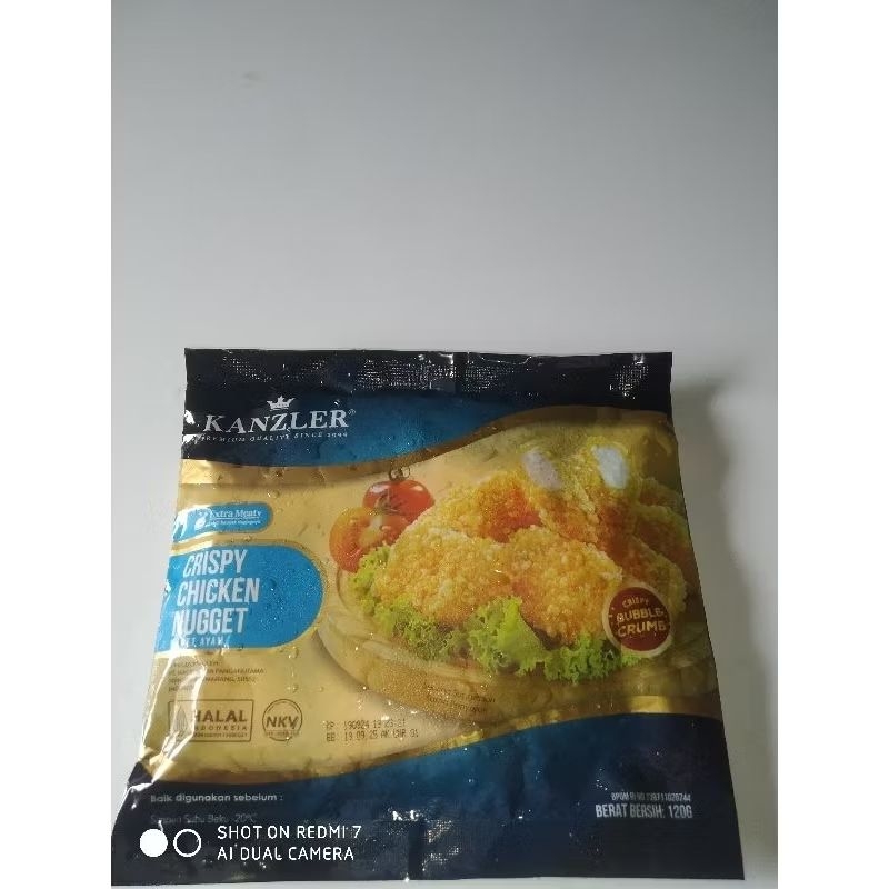 

Kanzler Crispy chicken nuggets 120 gr