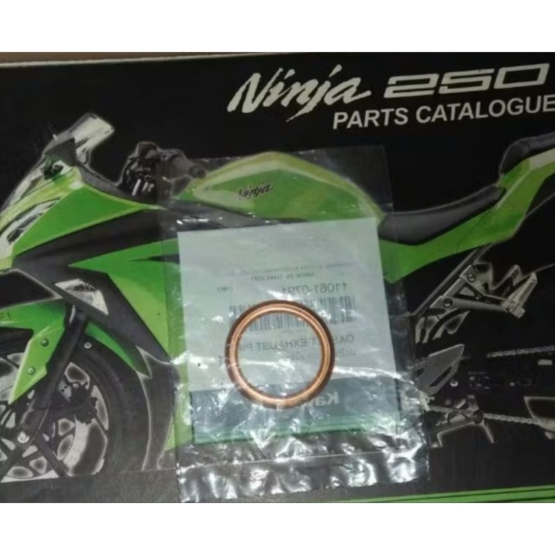 paking knalpot Ninja 250 karbu Ninja 250fi old Ninja 250 fi old Original