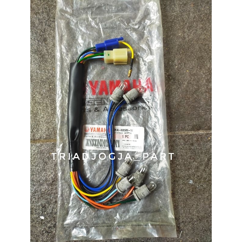 kabel socket fitting lampu km speedometer yamaha rx king 2002-2008 original