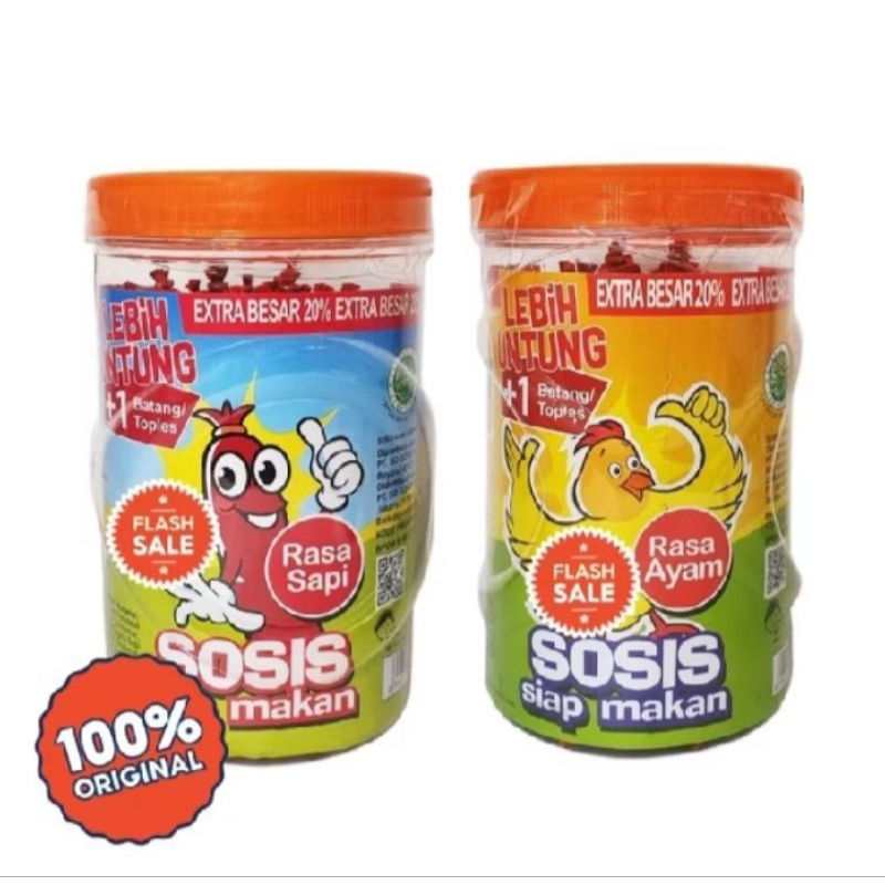 

Sosis so nice siap makan isi 24 biji