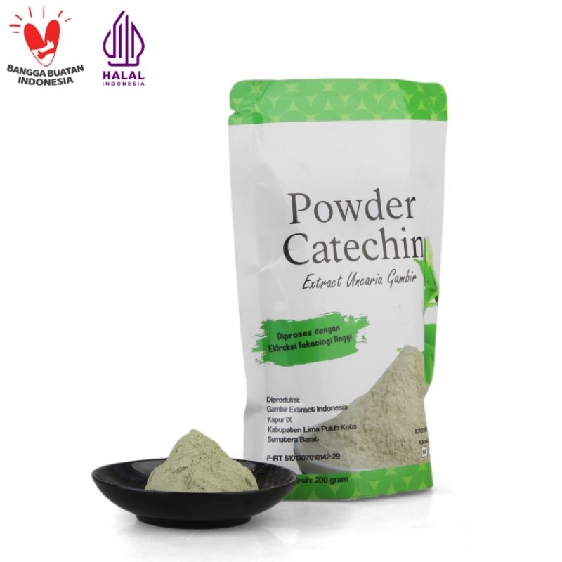 

Catechin Powder Uncaria Gambir sebagai bahan baku industri : kosmetik farmasi herbal dan makanan minuman - Quality Ekspor